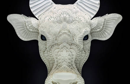 Impressive Papercuts of Endangered Species