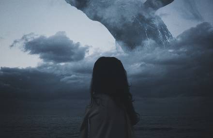 Surreal Collages Between Earth & Sea