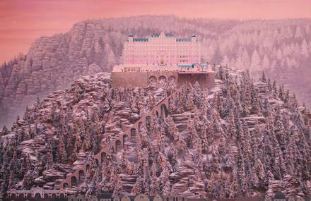 Miniature Sets of the Grand Budapest Hotel