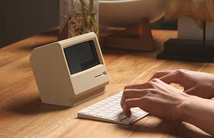 Turning an iPhone into a Vintage Macintosh
