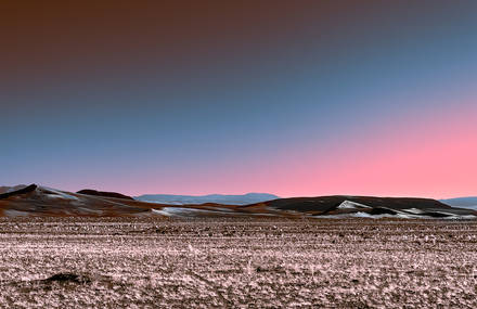 Marvelous Lights in Desert by Stefano Gardel