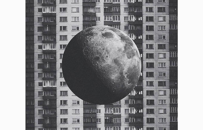 Black & White Photo Illustrations by Auste Stikleryte
