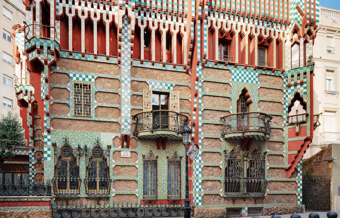 Stunning Gaudi’s First Built House in Barcelona