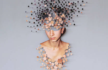 New Fragmented Portraits by Micaela Lattanzio