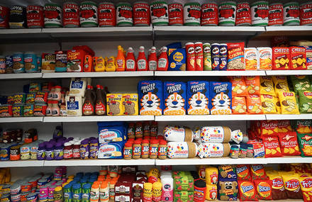 Incredible Convenience Store made of Felt