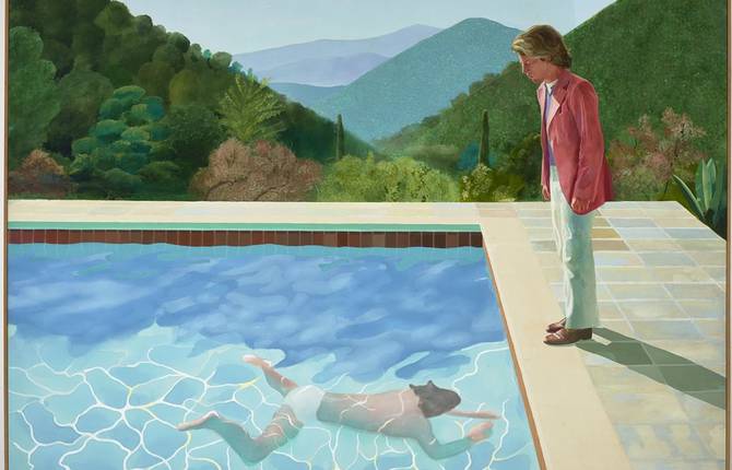 David Hockney Exhibition at Centre Pompidou Paris