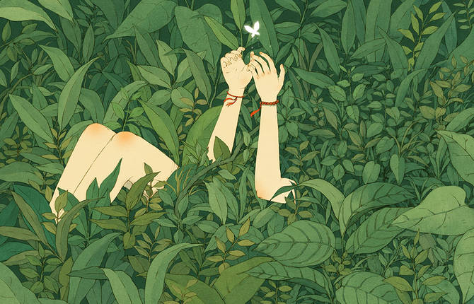 Fairy Illustrations by Jin Xingye