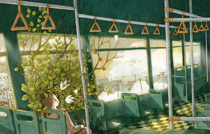 Fairy Illustrations by Jin Xingye