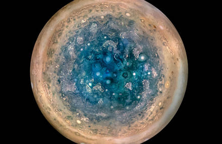 New Pictures of Jupiter from Juno Space Probe
