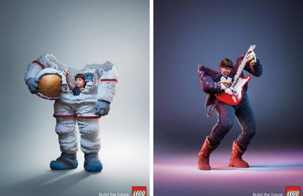 Creative New LEGO Print Campaign