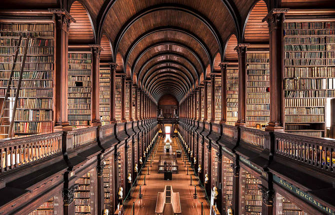 Stunning Photographs of European Libraries
