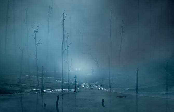 Poetic Nightlife Sceneries by Jan Pypers