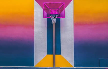 New Basketball Court by Pigalle with Nike