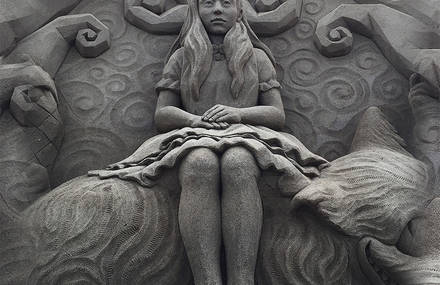 Astonishing Sand Sculptures by Toshihiko Hosaka