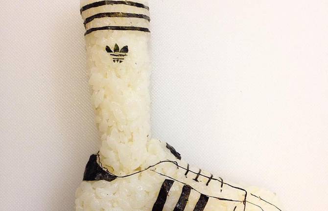 Edible Sneakers Mixing Sneakers and Sushi