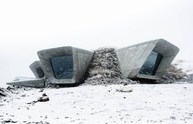 Incredible Architecture of Messner Museum Kronplatz