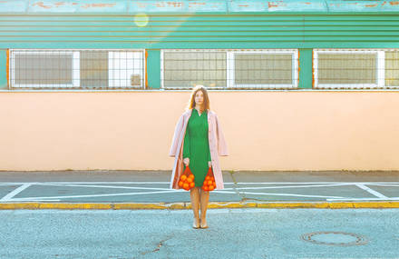 Poetic Portraits Before Walls by Maria Svarbova