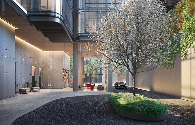 565 Broome Soho Tower in New York by Renzo Piano
