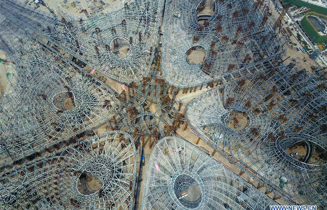 New Beijing Airport Terminal by Zaha Hadid Architects