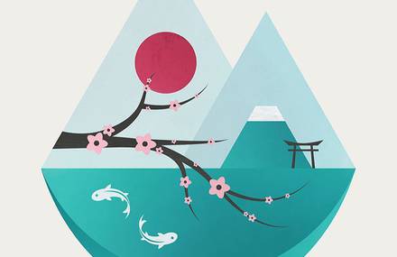 Geometric Illustrations of Travels around the World