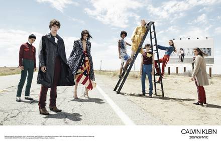 Raf Simons First Campaign for Calvin Klein