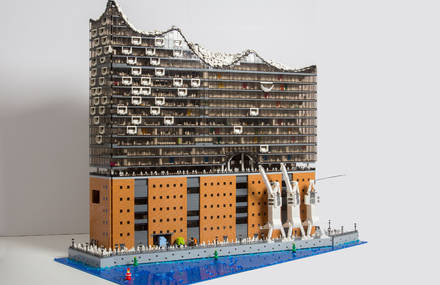 Incredible Hamburg Elbphilarmonie LEGO Replica