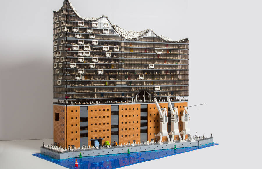 Incredible Hamburg Elbphilarmonie LEGO Replica