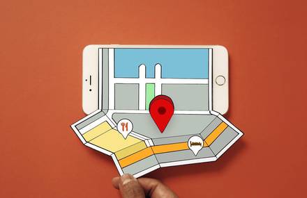 Quirky iPhone and Paper Art