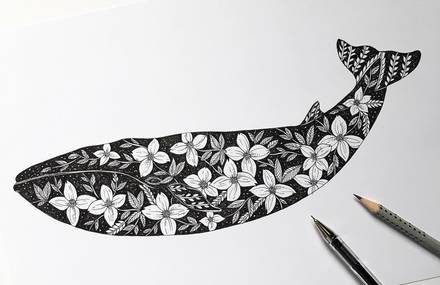 Thin Ink Illustrations by Alfred Basha