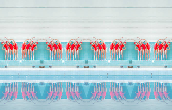 New Swimming Pool Series by Maria Svarbova