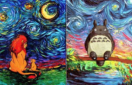 Sweet Reinterpretations of Van Gogh Painting