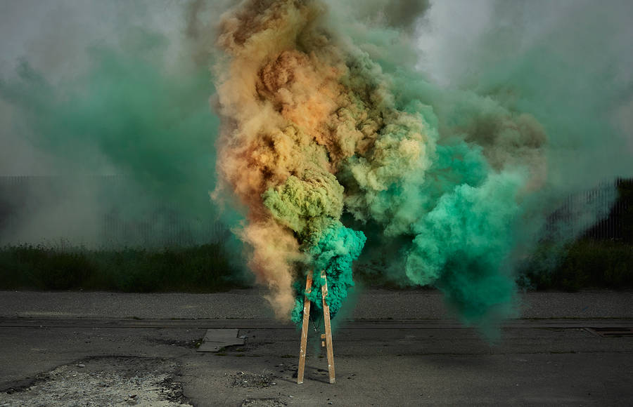 Creative & Colorful Smoke Photography