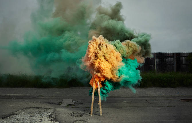 Creative & Colorful Smoke Photography