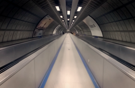 Mesmerizing Underground Tunnels in London