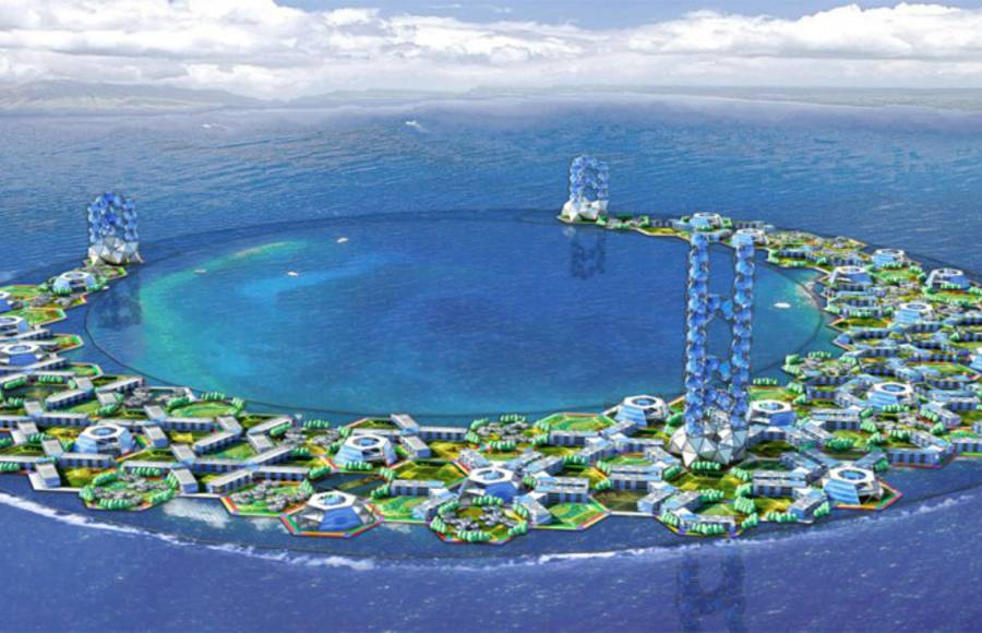 First Floating on Water Cities Project