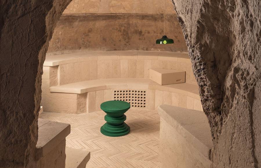 Elegant Underground Winery in Southern Italy