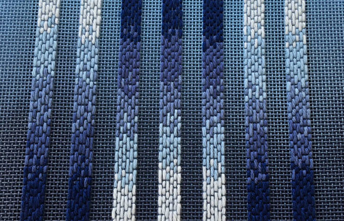 Wonderfully Colored Embroidery by Zoe Gilbertson