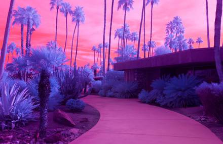 Surreal Californian Landscapes in Infrared