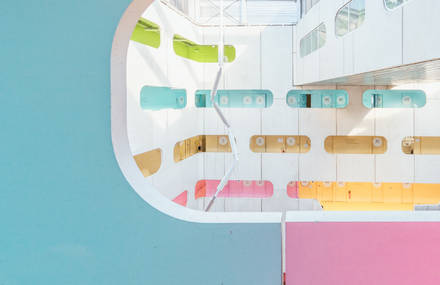 Colorful University Captured by Ludwig Favre