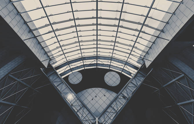 Futuristic Black and White Photographs