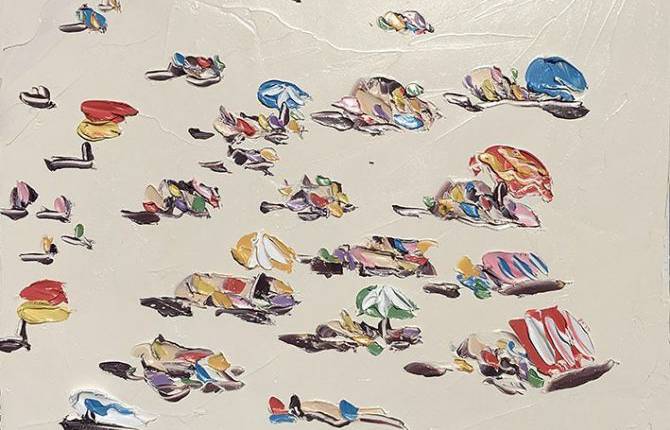 Sally West’s Beach Paintings