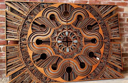 Mesmerizing Laser Cut Wooden Sculptures