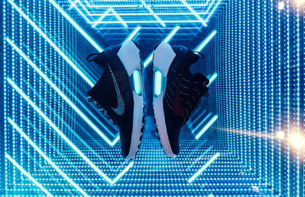 Futuristic Self-lacing HyperAdapt 1.0 by Nike