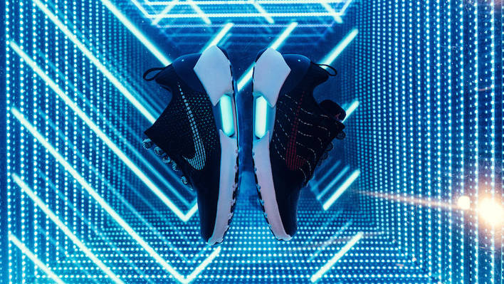 Futuristic Self-lacing HyperAdapt 1.0 by Nike