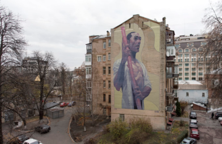 Gigantic Mural Artworks by Aryz