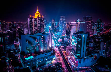 Marvelous Pictures of Bangkok at Night by Xavier Portela