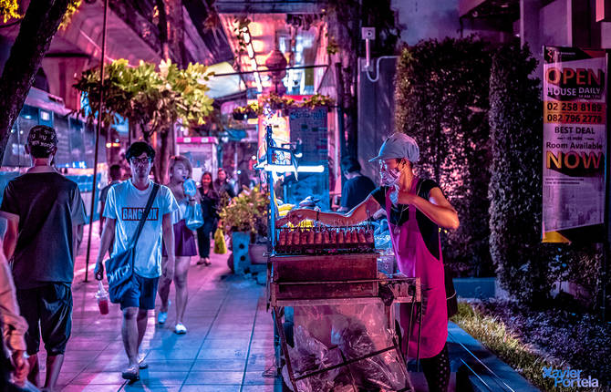 Marvelous Pictures of Bangkok at Night by Xavier Portela