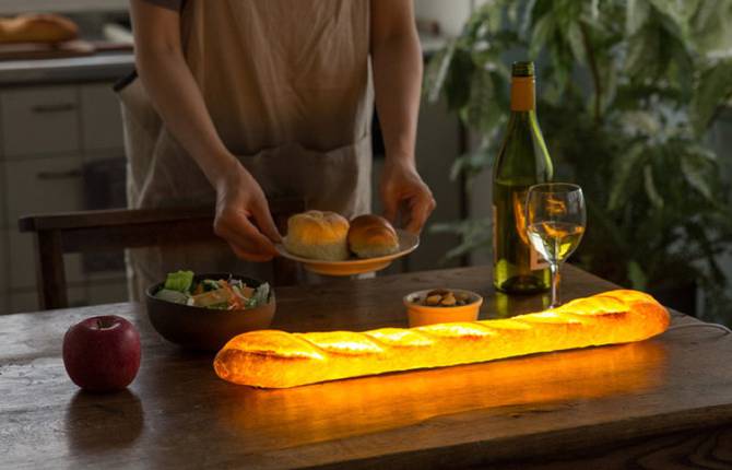 Delicious Lamps as Croissants & Baguette