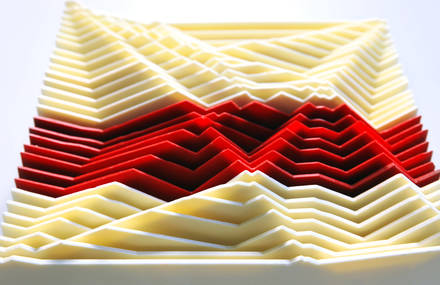 Delicious 3D Geometrical Kinetic Cakes