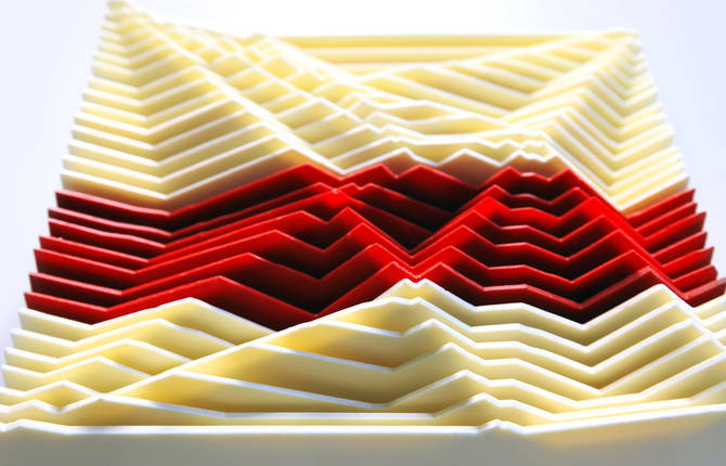Delicious 3D Geometrical Kinetic Cakes